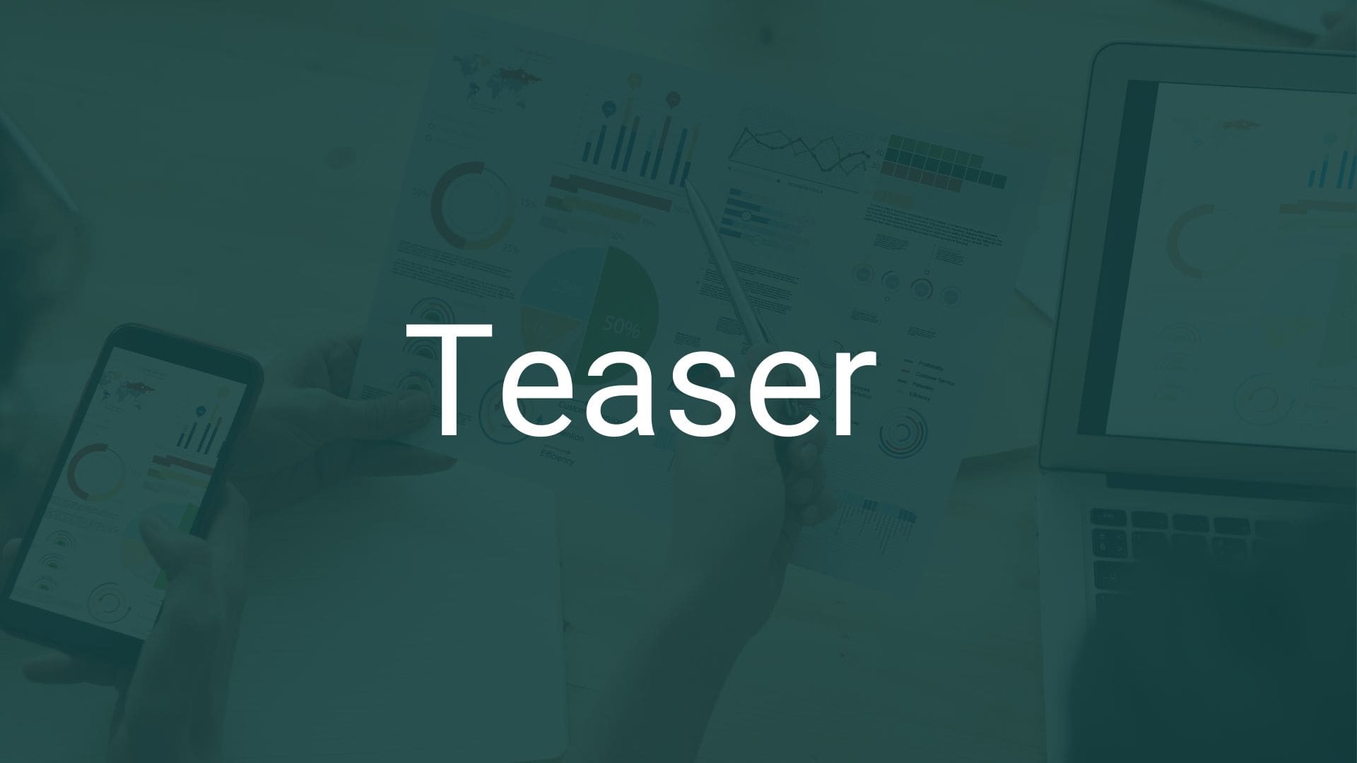 Ein Diagramm zur Rolle des Teasers in der Unternehmensnachfolge für Softwareunternehmen