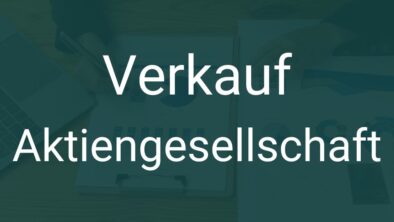 Verkauf Aktiengesellschaft